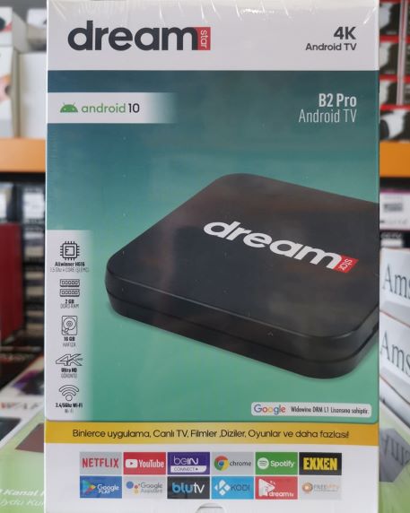 Dreamstar B2 Pro 4K Andorid Tv Box